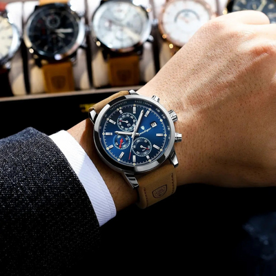 Trendiges Luxuriöses Herrenarmbanduhr™ Olsen & Olsen