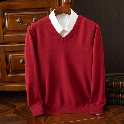 Bexford™ | Pure Wollmischung V-Ausschnitt Pullover für Herren