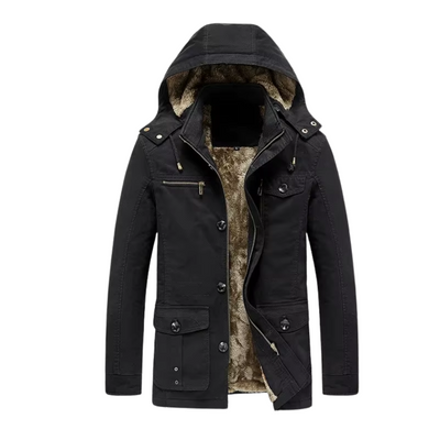 Elegante Premium-Winterjacke mit Fütterung