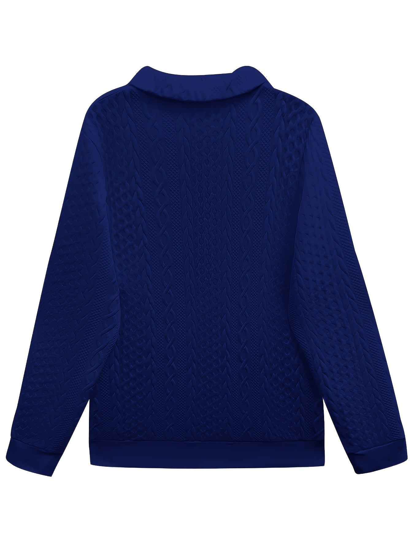Sofie – Elegantes Sweatshirt mit langen Ärmeln und Reißverschlusstaschen
