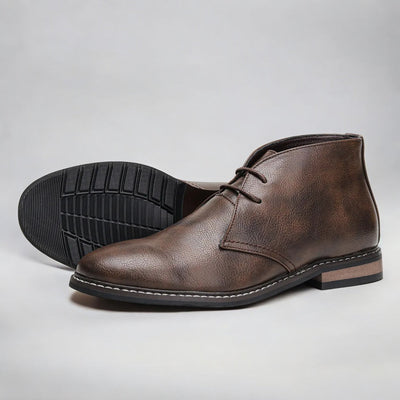 Herold | Leder Chukkastiefel