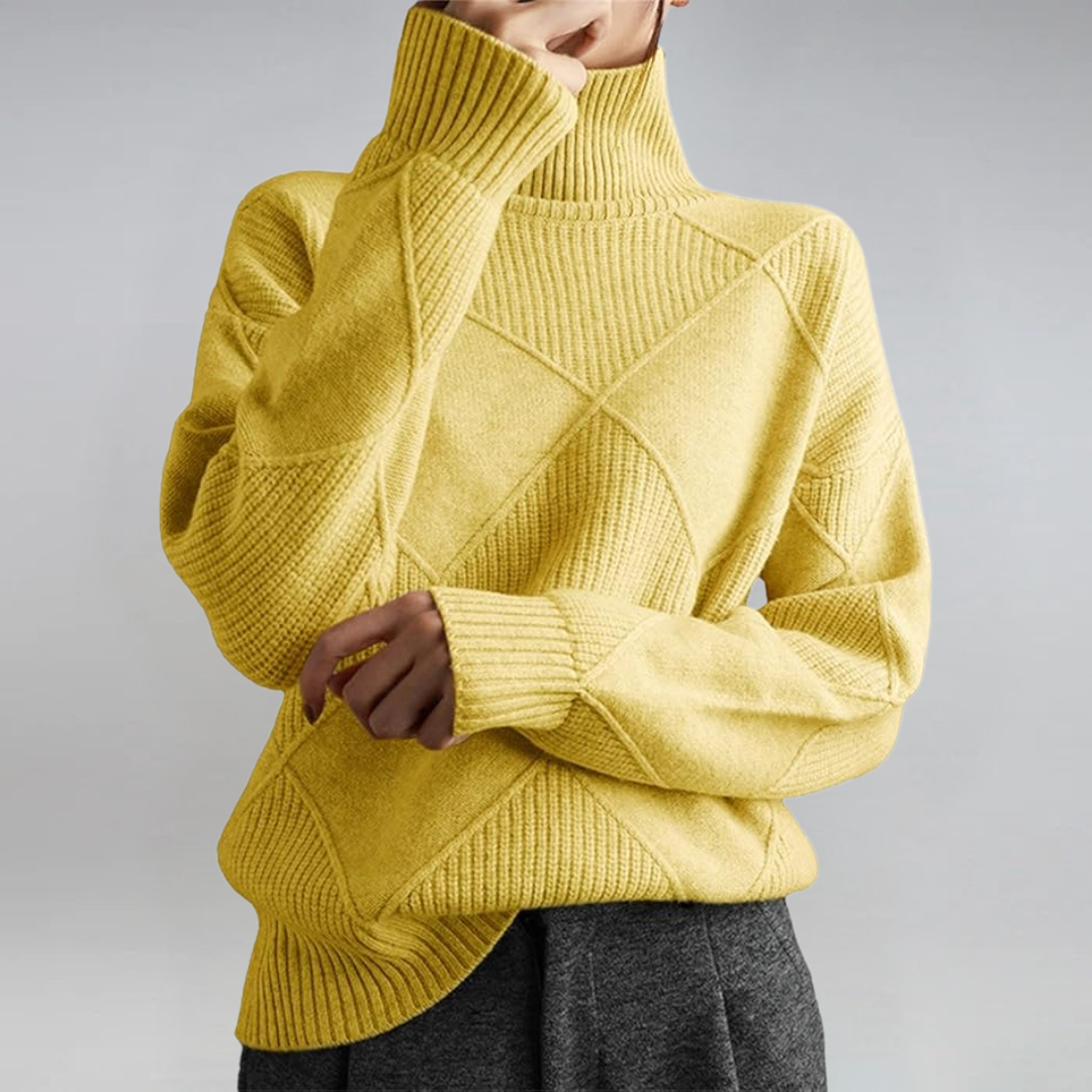 Lauren | Luxus Cashmere Rollkragenpullover