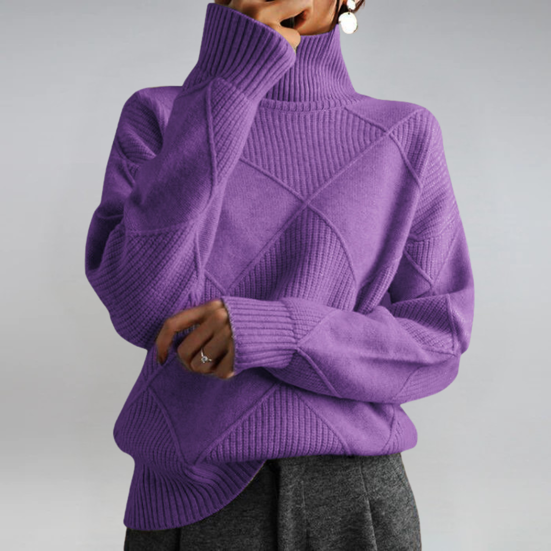 Lauren | Luxuriöser Rollkragenpullover