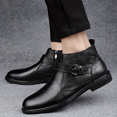 Jameson | Leder Rangerstiefel
