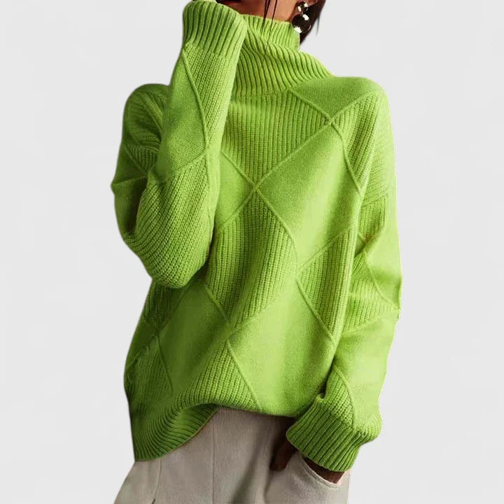 Adryssell™ | Bequemer Rollkragenpullover