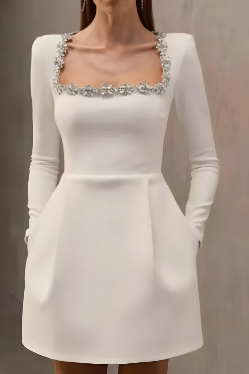 Noelle™ | Klassisches Samt-Cocktailkleid