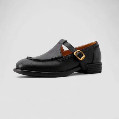 Avery – Orthopädische Mary Jane Schuhe mit quadratischer Zehenform