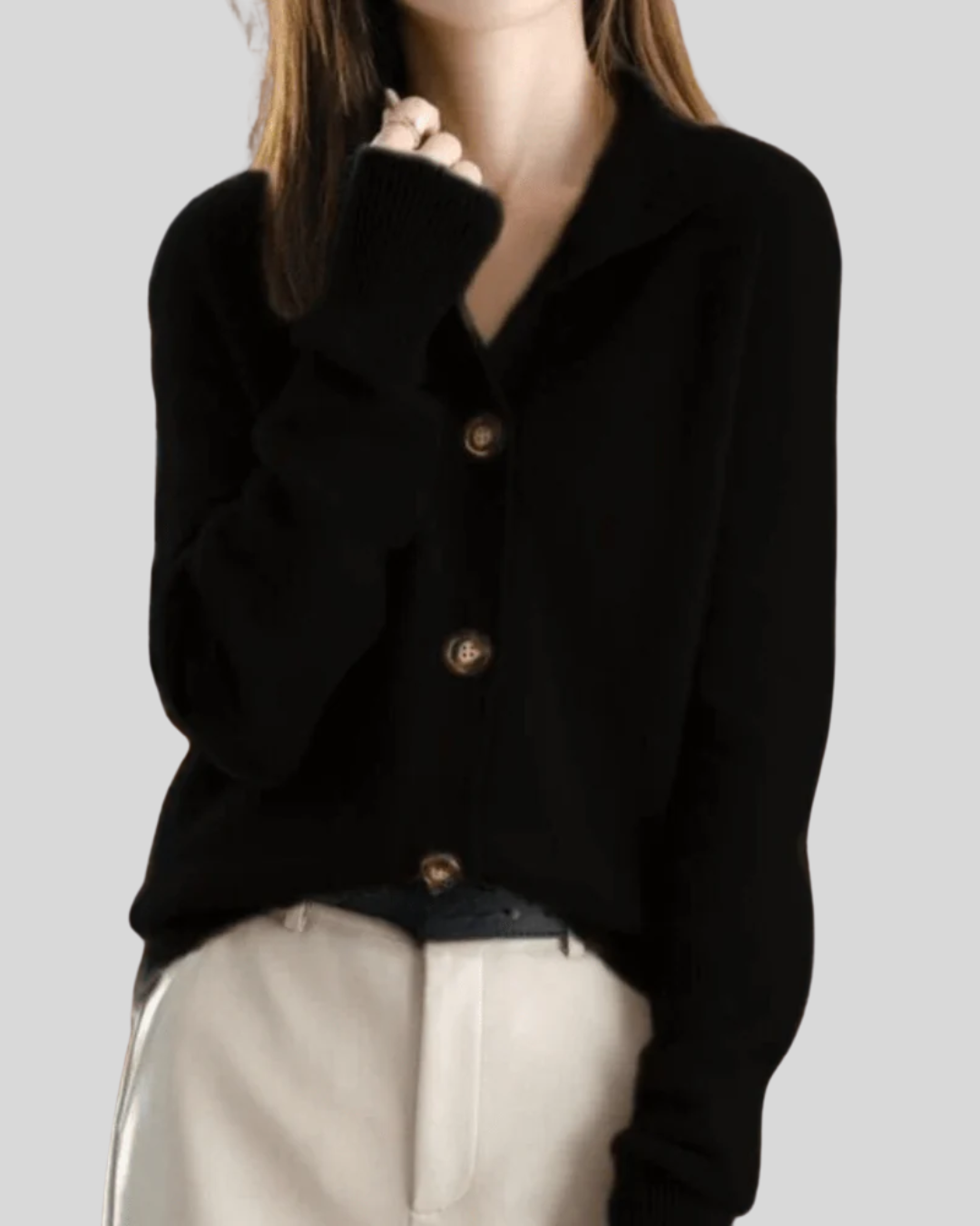 Claire | Strickjacke im Retro-Stil