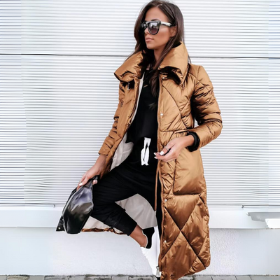 MARA - Lange Baumwoll Parka