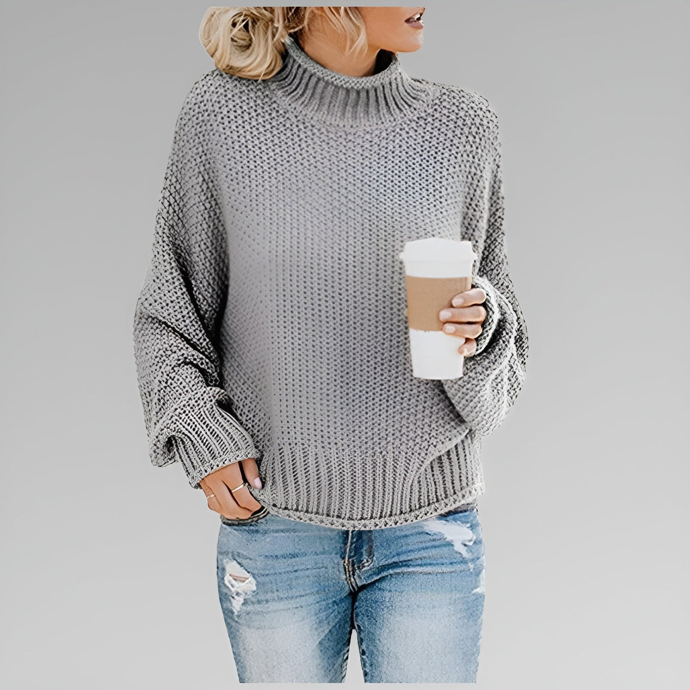 Anna | Klassischer Gemütlicher Strickpullover