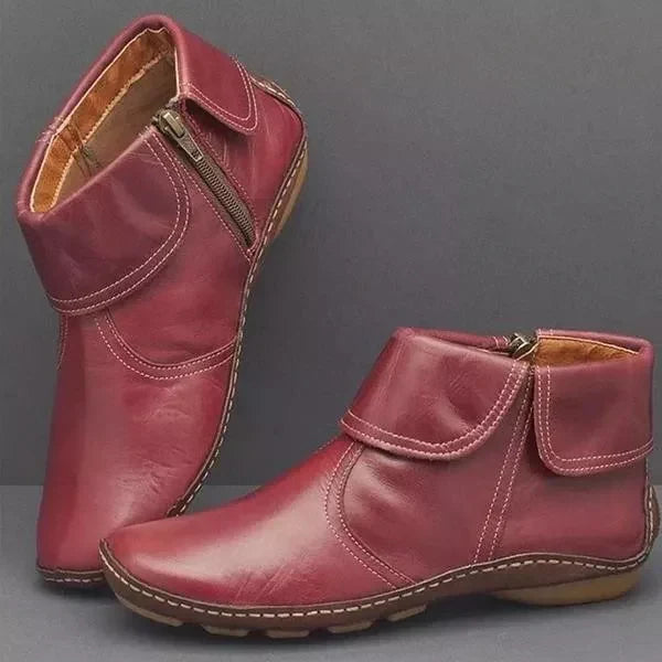 Minerva - Damen Klassische Rutschfeste Stiefeletten