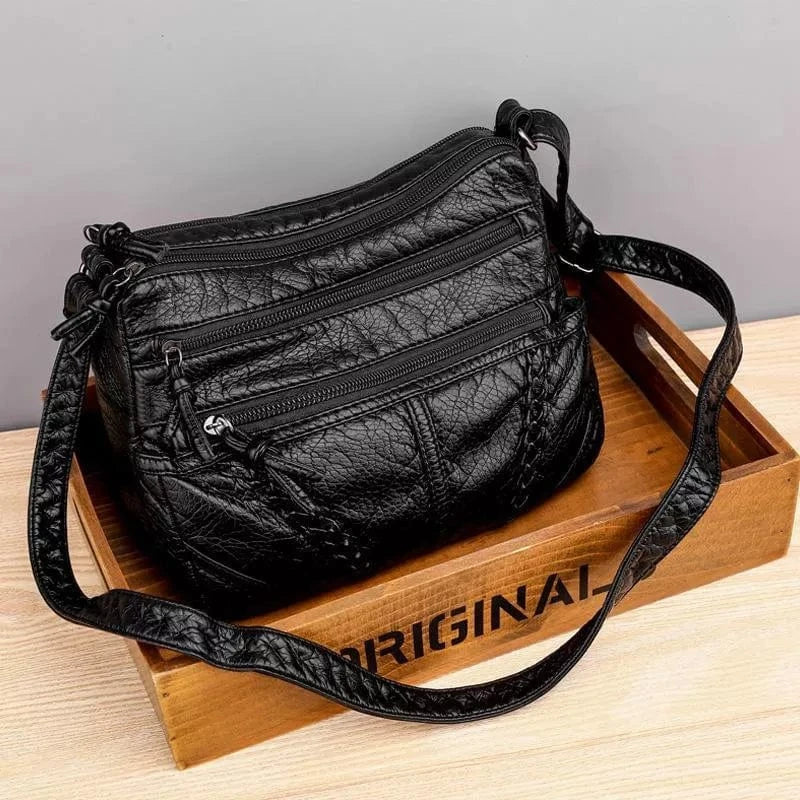 Sofie - Weiche Lederhandtasche