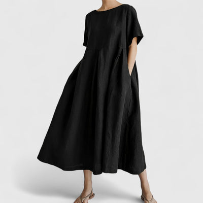 Ellie - Elegantes Maxi-Kleid mit Bauchbedeckung