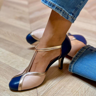 Laya™ | Schuhe mit runder Zehenform, T-Riemen, Farbenfroh und Bequem