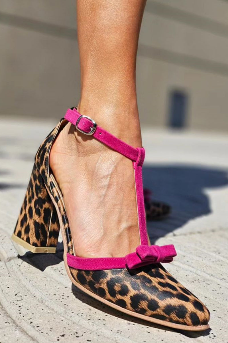 Beauu™ | Sandalen mit grünem Leopardenmuster und bunten Details