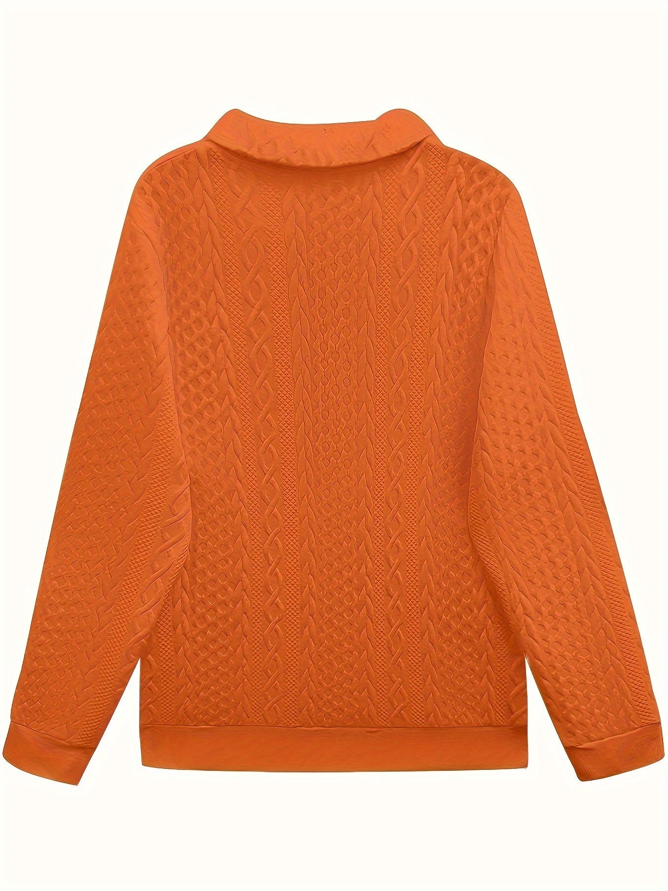 Sofie – Elegantes Sweatshirt mit langen Ärmeln und Reißverschlusstaschen
