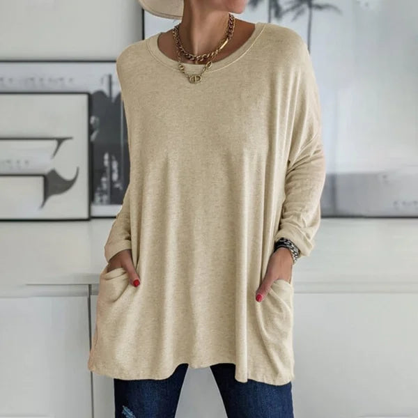 Moira - Lässiges Langarmshirt