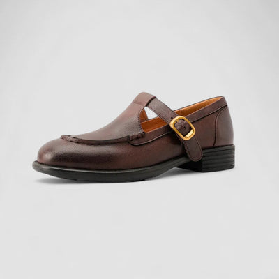 Avery – Orthopädische Mary Jane Schuhe mit quadratischer Zehenform
