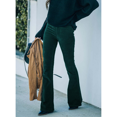Chloe I Corduroy Flare-Hosen