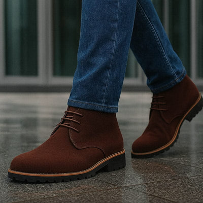 Lennox | Stiefel mit Kontrastkante