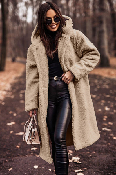 Franzine | Fleece Daunenjacke