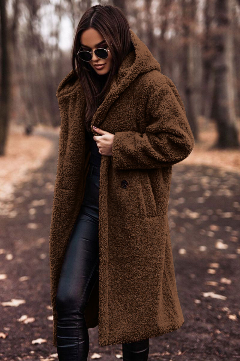 Franzine | Fleece Daunenjacke