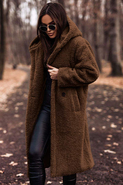Franzine | Fleece Daunenjacke