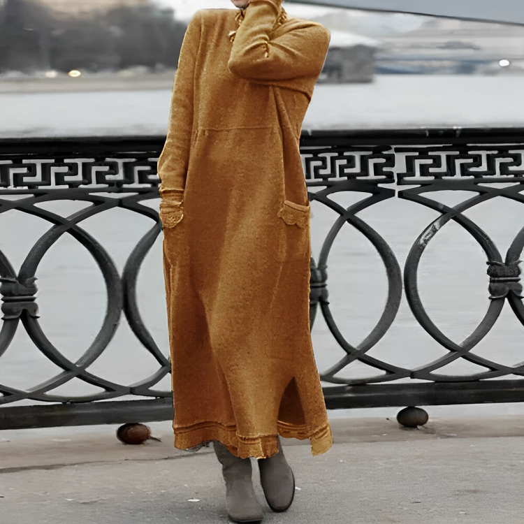 Greta | Bequemes Herbst/Winter-Kleid