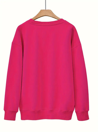 Liebe und Frieden Pullover | Gemeinsam gegen Brustkrebs