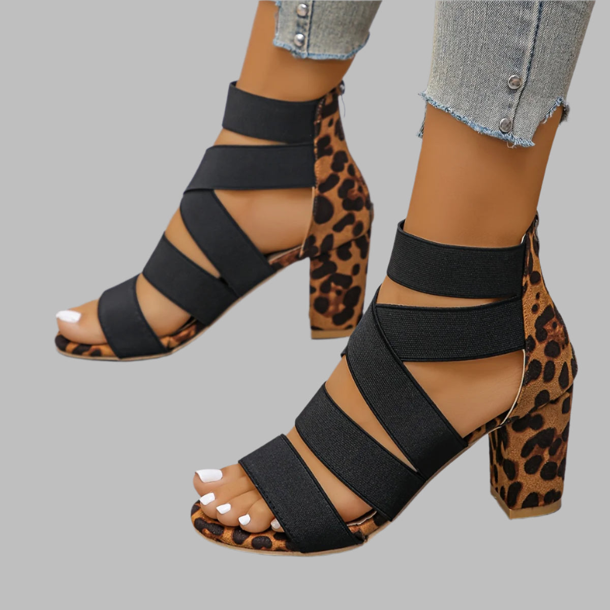 Vanessa – Kühne Blockabsatzsandalen