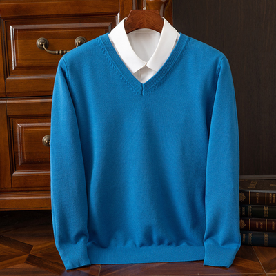 Bexford™ | Pure Wollmischung V-Ausschnitt Pullover für Herren