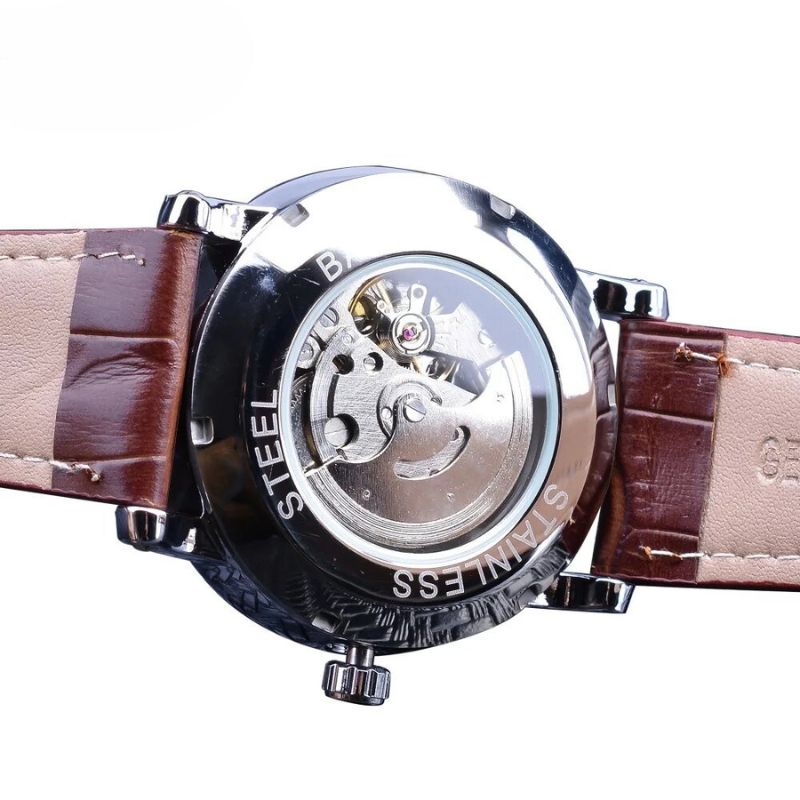 Mode Luxus Leder Vollautomatisches Uhr™ - Olsen & Olsen