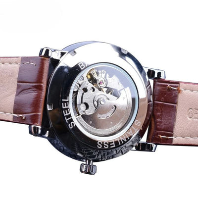 Mode Luxus Leder Vollautomatisches Uhr™ - Olsen & Olsen