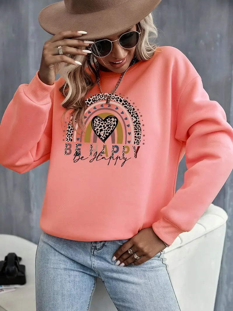 Be Happy Sweater | Gemeinsam gegen Brustkrebs