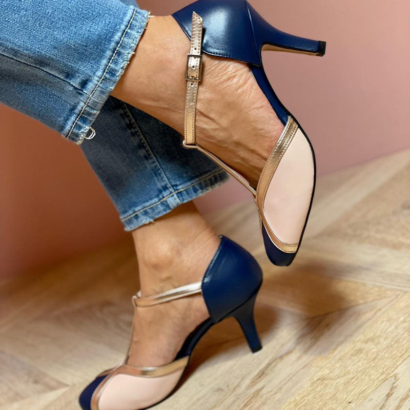 Laya™ | Schuhe mit runder Zehenform, T-Riemen, Farbenfroh und Bequem