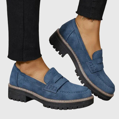 Melania | Zeitlose Wildleder Slipper