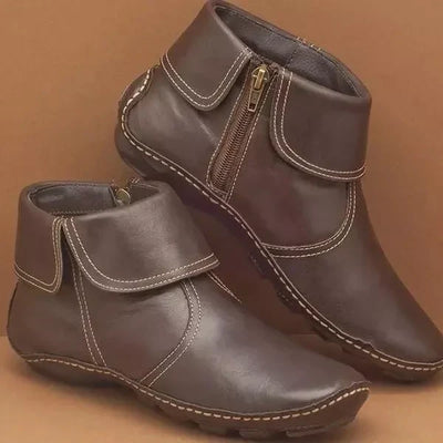 Minerva - Damen Klassische Rutschfeste Stiefeletten