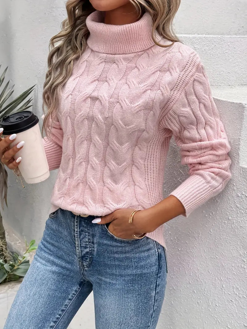 Vicky™ Pullover - Gemütliches Kabelstrickdesign für den zeitlosen Stil der Frauen