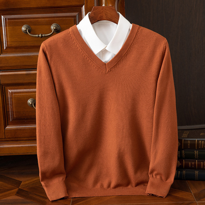 Bexford™ | Pure Wollmischung V-Ausschnitt Pullover für Herren