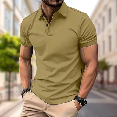 Poloshirt Herren Slim Fit – Elegantes Kurzarm Poloshirt für Büro & Freizeit