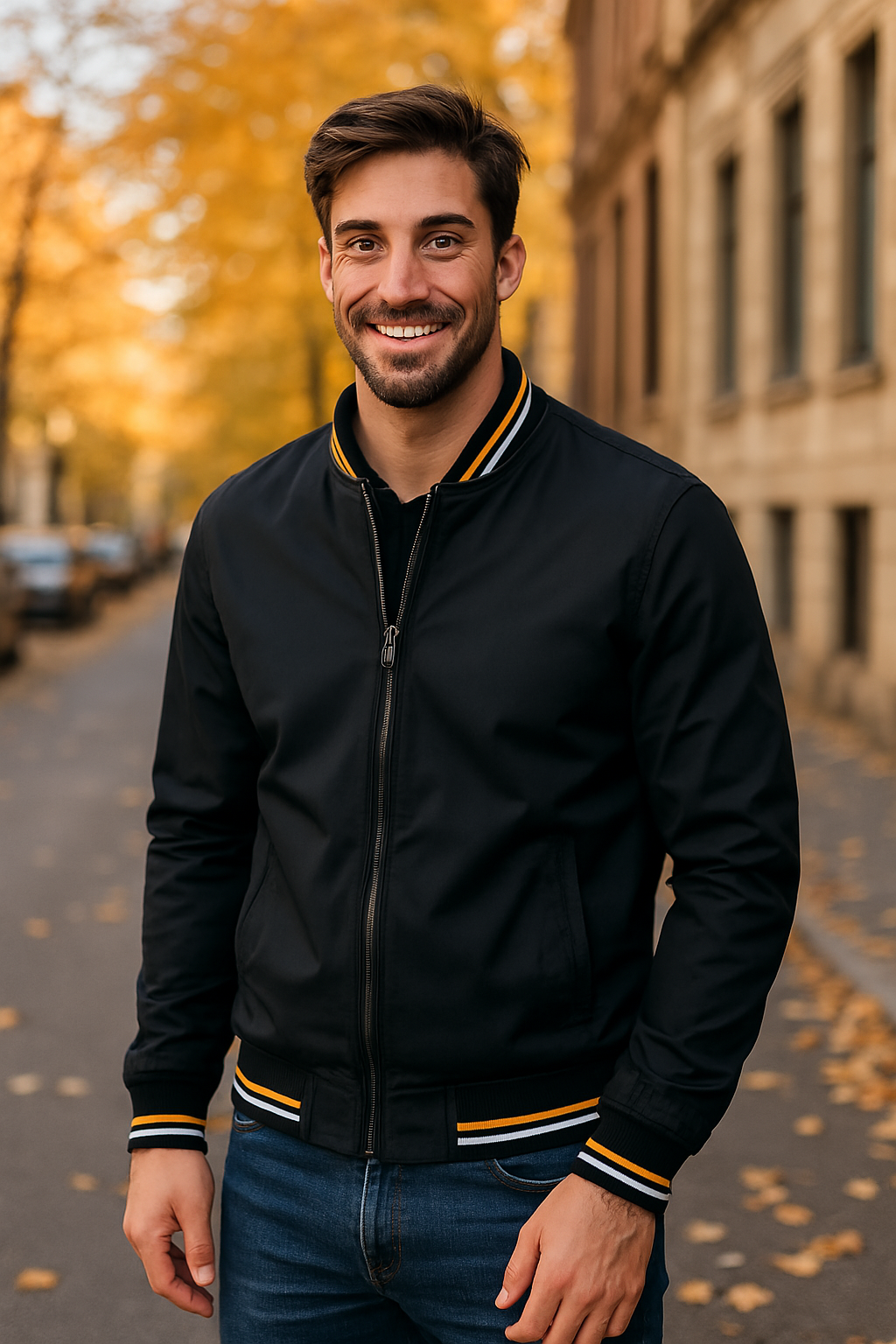 CLARK - Vielseitige Herbst-Bomberjacke