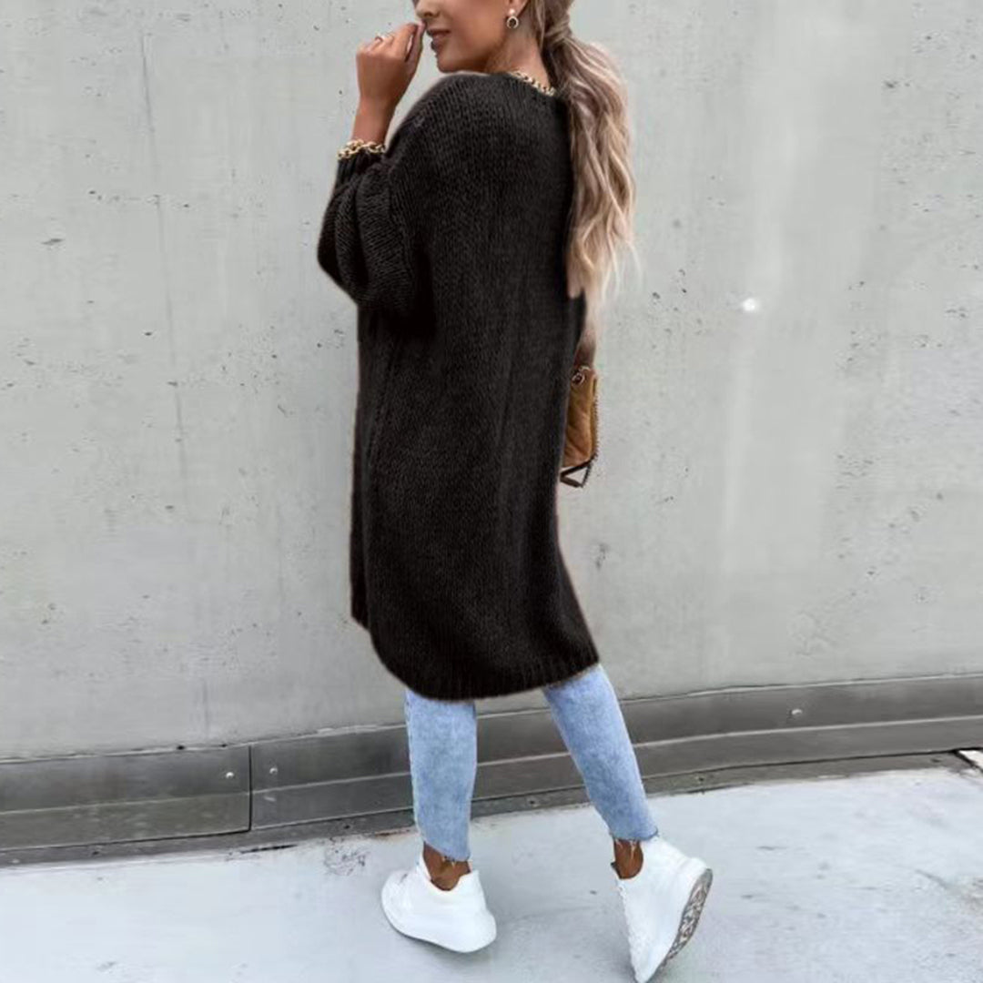Camile - Klassischer Langer Cardigan