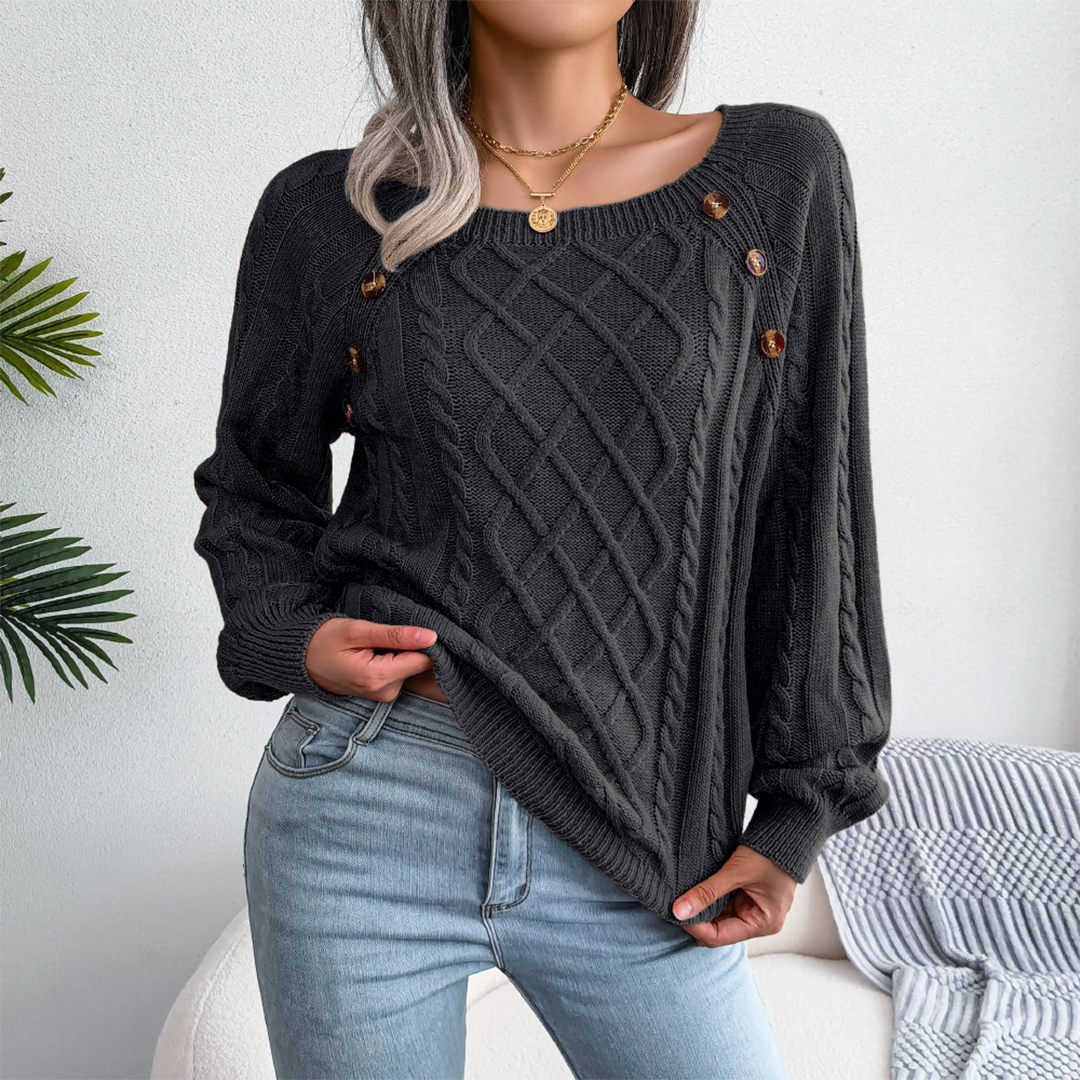 Calla | Gemütlicher Kabelstrickpullover