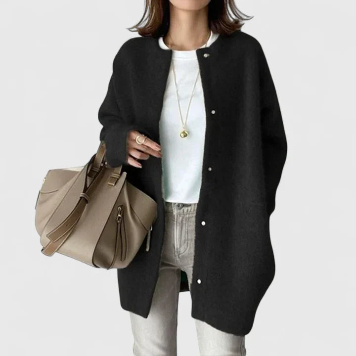 Samarielis | Eleganter Strickmantel