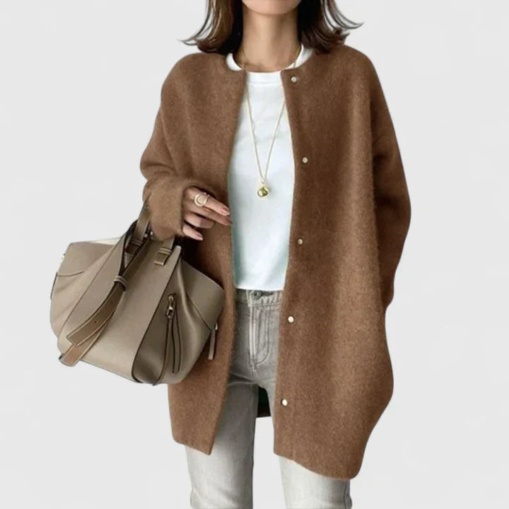 Samarielis | Eleganter Strickmantel