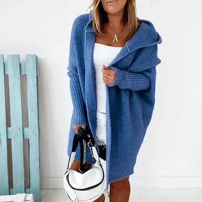 Lynn – Strickjacke mit Kapuze