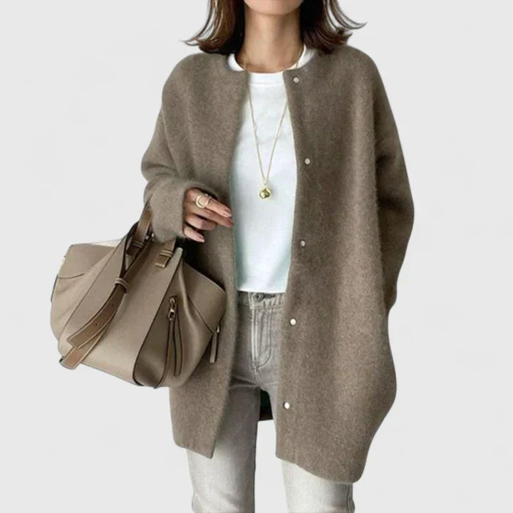 Samarielis | Eleganter Strickmantel
