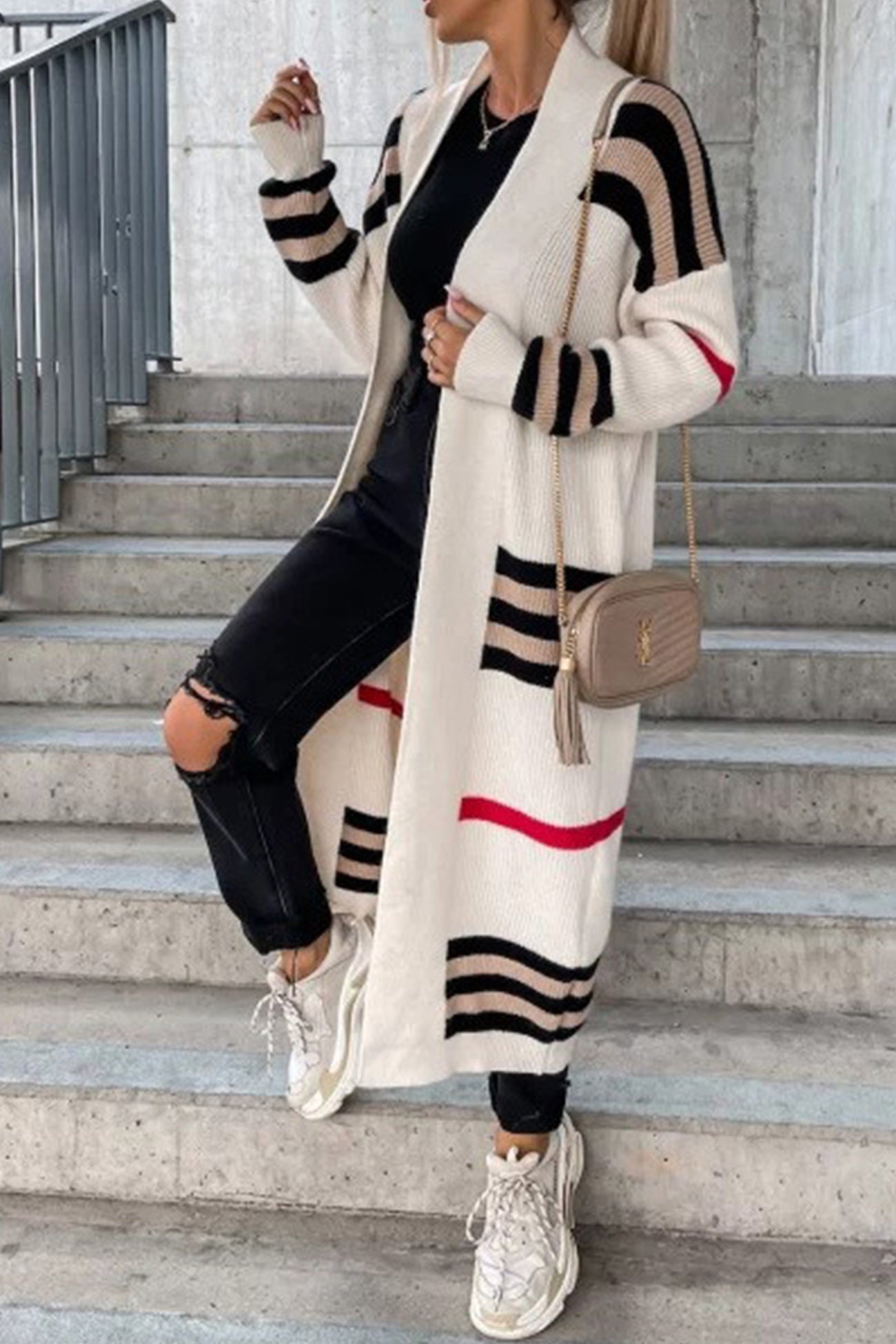 Wilma | Eleganter Langer Cardigan