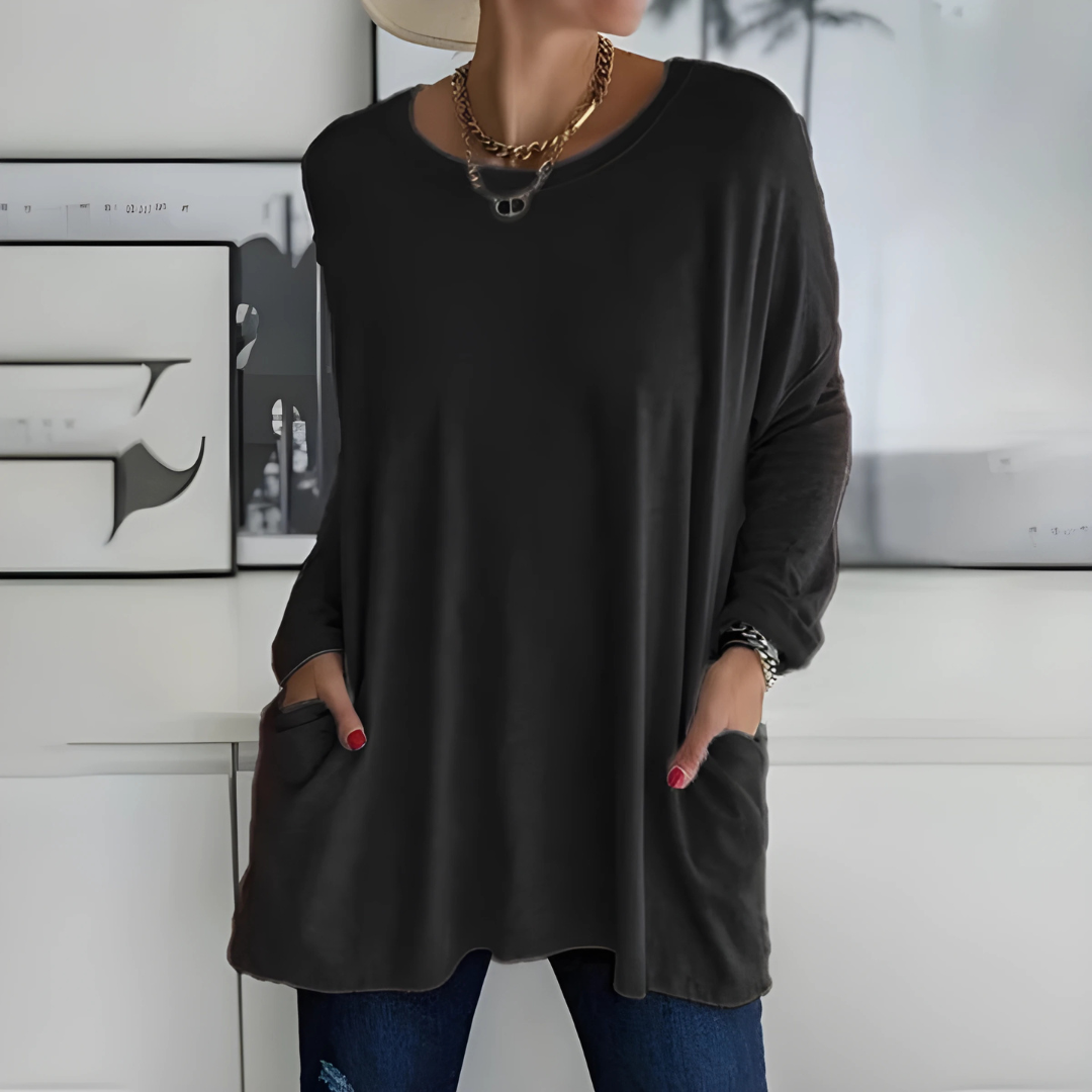 Moira - Lässiges Langarmshirt