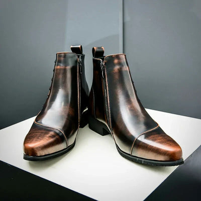 Samuel  - Thatcher Leder-Dressstiefel
